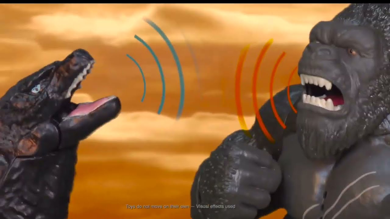 Интерактивная игрушка Godzilla vs. Kong Годзилла готов к бою 18 см