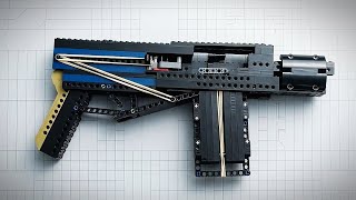 Lego Magazine Fed-Compact Shotgun Shell-Ejecting