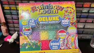 Rainbow Loom Deluxe Bracelet Making Kit Review/Overview