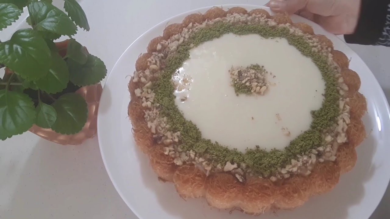 Muhallebili kadayıf tatlısı✔Lezzet Diyarı