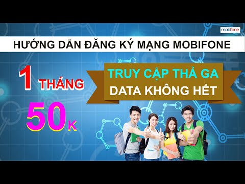 Đăng ký mạng Mobifone 50K 1 tháng 👉dùng thả ga