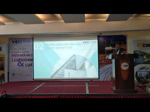 BD | 3. Một số cập nhập và hướng dẫn Luật Doanh nghiệp 2020 | LS Lê Thành Kính – Trọng tài viên VIAC