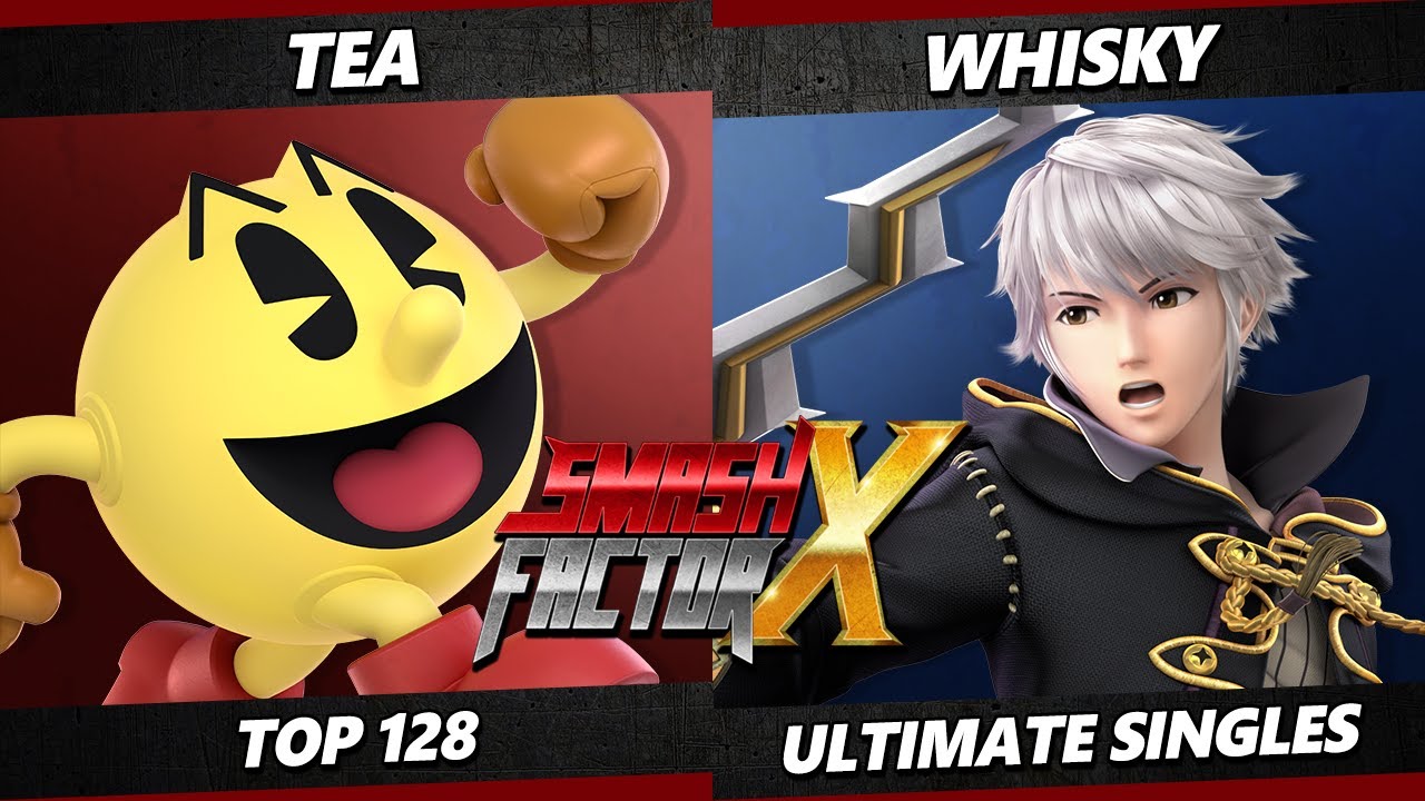 Smash Factor X - Tea (Pac-Man) Vs. Whisky (Robin) Smash Ultimate - SSBU
