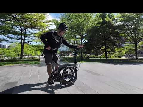Folding and unfolding a Birdy Rohloff with Lewis