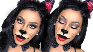 MEOW‼️ SEXY KITTY EASY HALLOWEEN MAKEUP TUTORIAL 😻