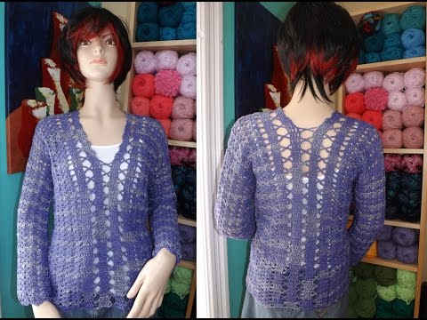 ruby stedman crochet cardigan