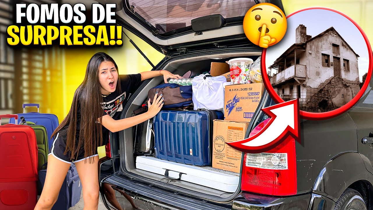 VIAGEM SURPRESA pra FAZENDA ABANDONADA 😱 Mostrei TUDO * VLOGZÃO REALZÃO da Bela Bagunça - Emoção 😭
