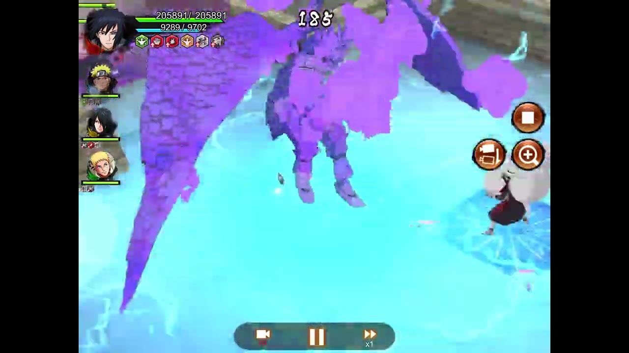 Sasuke fsv lv.15 max and teams failed on Fortress Defense NxB 🙀🔥🏅