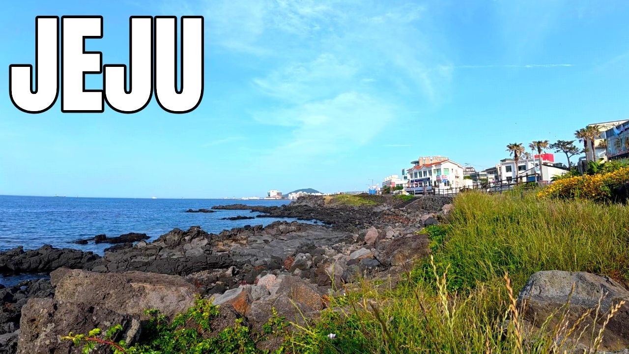 JEJUAmbience | 4K No Talking | ASMR Travel Sounds & Relaxation #asmrtravel #korea