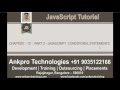 JavaScript for beginners - Chapter 12 - Conditional Statements Part 2