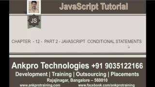 JavaScript for beginners - Chapter 12 - Conditional Statements Part 2