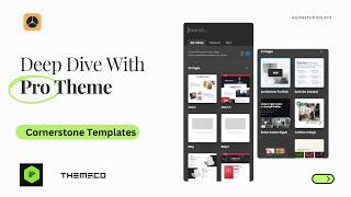 Cornerstone Builder Tutorial :  Master ThemeCo Templates (Pro & Max)