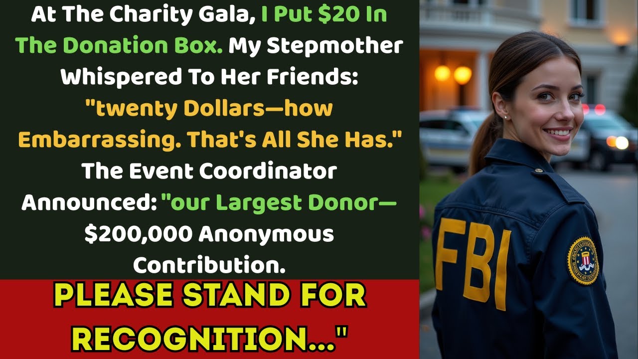 'That's all she can afford,' my stepmother said. Then the coordinator: 'Our largest donor—$200,000..