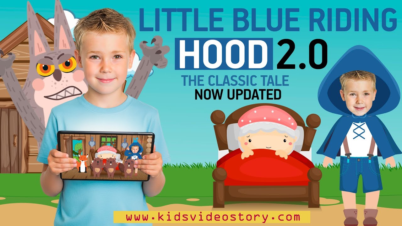 Little Red Riding Hood for boys ❤️ Personalized Children’s Story Video #littlered