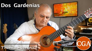 Video thumbnail of "Dos Gardenias, Instrumental Spanish Guitar Music, Composed by Isolina Carrillo"