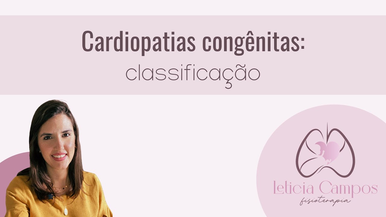 Classificação das cardiopatias congênitas