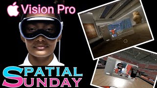 VisionPro Spatial Sunday(1st Vision Pro Hackathon: I WON! - "Building Chicago Bulls Experience")