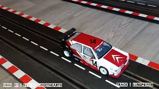 Citroën BX supertourisme slot racing 1/32 homemade scratch scalextric
