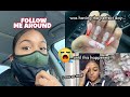 Follow Me Around  *shopping, getting my nails done...this happened *i cried* | VLOGMAS | LexiVee03