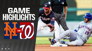 Mets Vs. Nationals Game Highlights 7324 Mlb Highlights