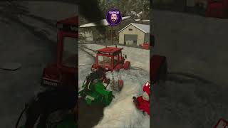 🚜 I Turned My Tractor Into a Snow Clearing Machine! ❄️😂