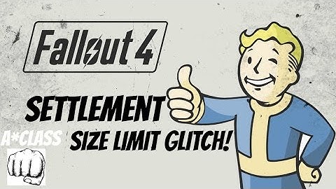 Fallout 4 - How To Get Unlimited Settlement Size Glitch - Walkthrough For Consoles (quick)