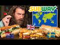 International Subway Taste Test