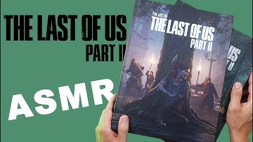 DELUXE EDITION The ART of THE LAST OF US PART II / ASMR • FLIPTHROUGH • GAMEPLAY