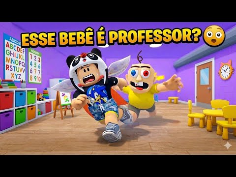 O BEBÊ FREDDY VIROU PROFESSOR?! ESCAPE DO JARDIM DE INFÂNCIA! 😂