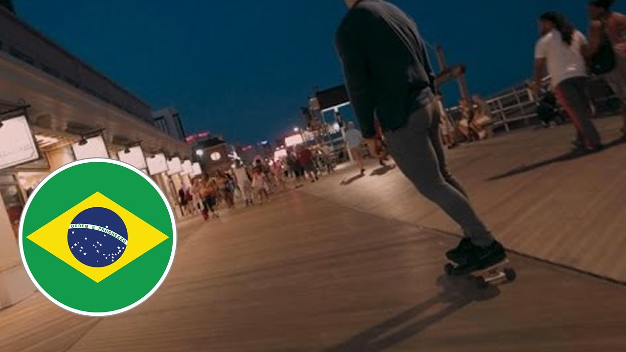 Andando de skate no calçadão de A.C l David Laid Legendado