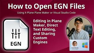 How to Open EGN Files (X-Plane Engine Data)