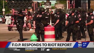 F.O.P. repsonds to Indianapolis riot report