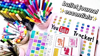 essential bullet journaling supplies that you NEED! (for beginners)