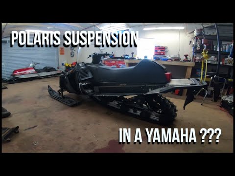 Snowmobile Rear Suspension Swap, Long Track Polaris Xtra-10 Suspension ...
