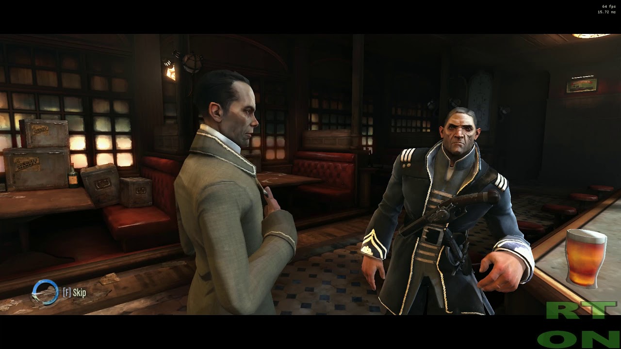 Dishonored RayTracing(Marty McFly pathtracing shader) 1060+6700