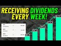 Highest income month ever with the dividend wheel strategy