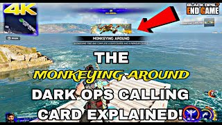 🟠BO7 ENDGAME🟠 I PROVED IT: Monkeying Around Dark Ops Calling Card is not Bugged!