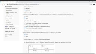 Introduction to Operating Systems    week-6 assignment solution NPTEL