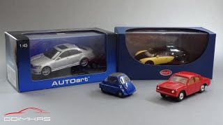 Масштабные модели с барахолки: советская ГАЗ-24 Волга | Bugatti от AUTOart | BMW Isetta | автомобили