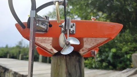 Prop Walk Shimmed Strut Test Deltaforce Vortex 34