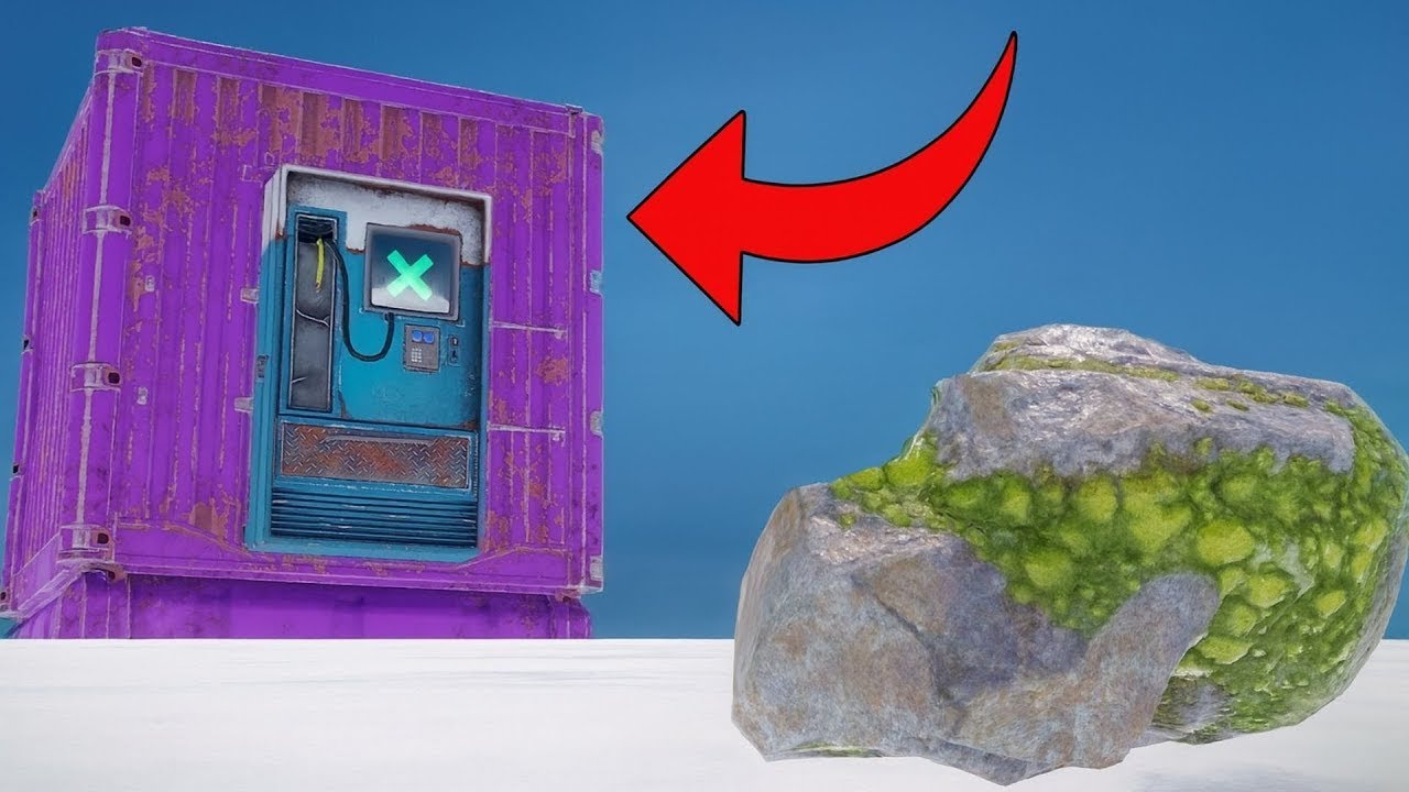 1 KARE EVDEN SUNUCUYU KONTROL ETTİM ! (SHOP BASE) - Rust Türkçe