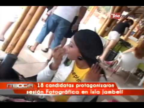 18 candidatas protagonizaron sesión fotográfica en Isla Jambelí