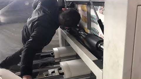 Paper Cup Fan Roll Die Punching Machine inline Flexo Printing Machine