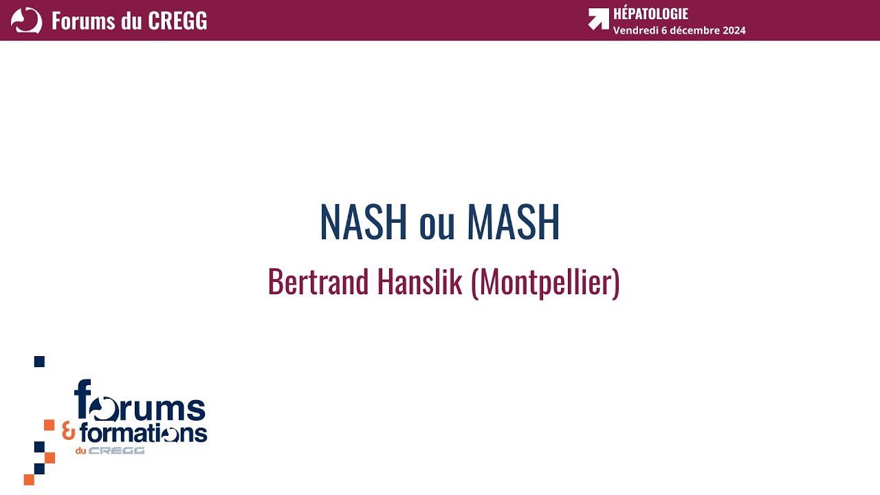 NASH ou MASH - Bertrand Hanslik