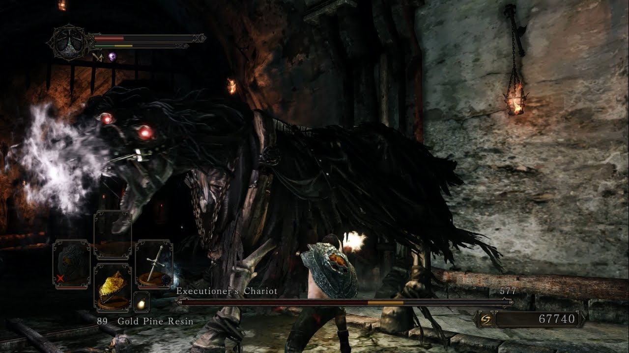 Dark Souls 2 SL1 NG+7 CoC Executioner's Chariot YouTube