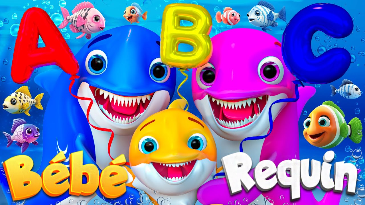 Le Royaume de Bébé Requin | Comptines Et Chansons | À Bébé Chanson @SuperLucaLEFrancais
