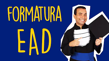 Tem formatura no ensino a distância?