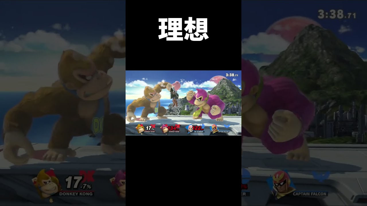 ステ使いがドンキーを使った時の理想と現実【スマブラSP】
