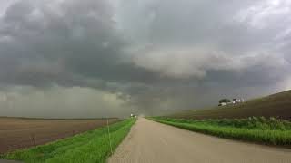 Blowing Dust with brief Gustnado