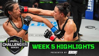 Paige Vanzant, Megan Anderson, & Sam Darnold Decide Week 5 Contract Winner | Full Fight Highlights